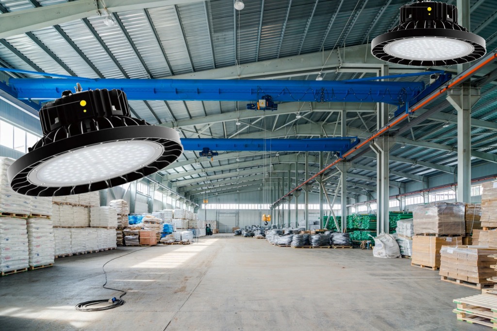thumbnail image 2 of 150W LED High Bay Light Fixture - Industrial Commercial Warehouse Lighting 2 of 11
